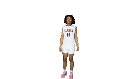 Sport Heart Sticker by Clarke University