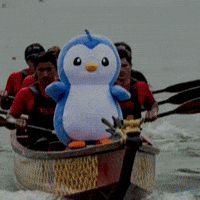 Penguin Boat GIF by Pudgy Penguins