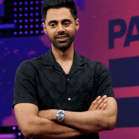 Hasan Minhaj Reaction GIF by Patriot Act