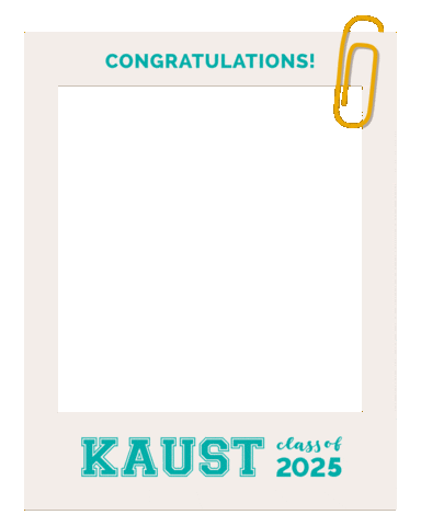 Commencement Classof2025 Sticker by King Abdullah University of Science and Technology (KAUST)