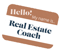 christinecowernrealestatecoach real estate realestate real estate agent name tag Sticker