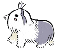 Dog Sticker by Stefanie Shank