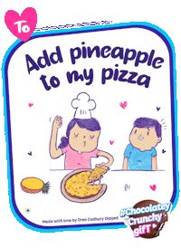 Pizza Love Sticker by oreoindia