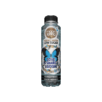 Butterfly Bottle Sticker by graphicstrivarga