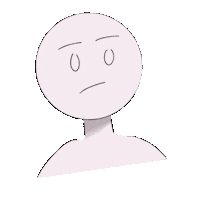 Confused Sticker Sticker
