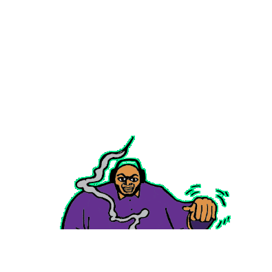Hiphop Rapper Sticker