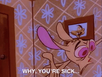 ren and stimpy nicksplat GIF