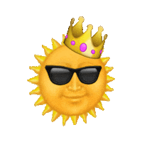 Summer Sun Sticker by imoji