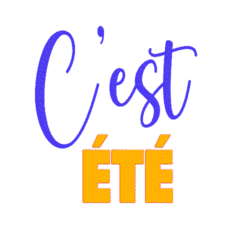 French Summer Sticker