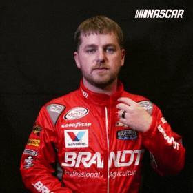 justin allgaier nascar driver reactions GIF by NASCAR