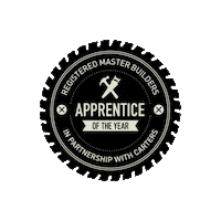 RMBA building apprentice master builder rmba Sticker