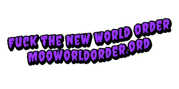 Mooworldorder meme health world cow Sticker