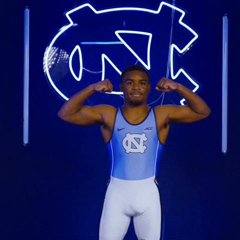University Of North Carolina Wrestling GIF by UNC Tar Heels