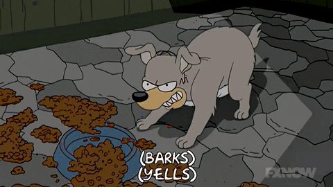 Episode 12 Vicious Dog GIF by The Simpsons