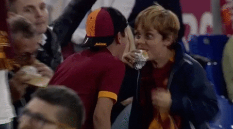 excited Very happy GIF by AS Roma