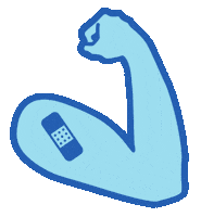 Doctor Shot Sticker by MSNBC