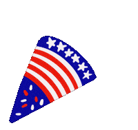 Happy 4Th Of July Sticker by Demic