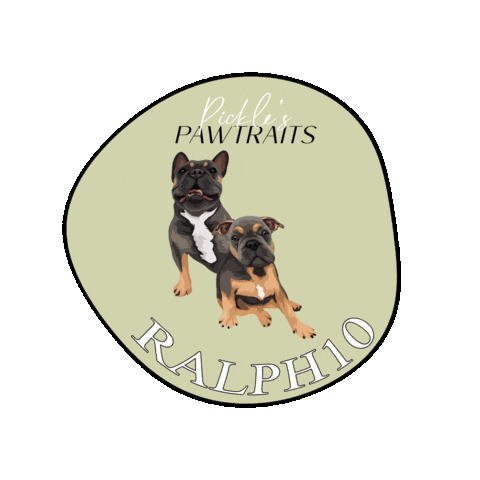 Sticker by Pickle's Pawtraits