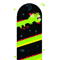 Party Pixel Sticker by Vishav Arora