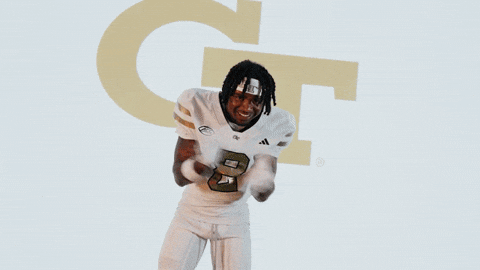 Georgia Tech Football Sport GIF by Georgia Tech Yellow Jackets