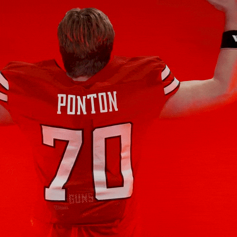Jacob Ponton GIF by Texas Tech Football