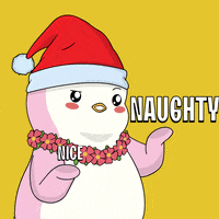 Santa Claus Christmas GIF by Pudgy Penguins