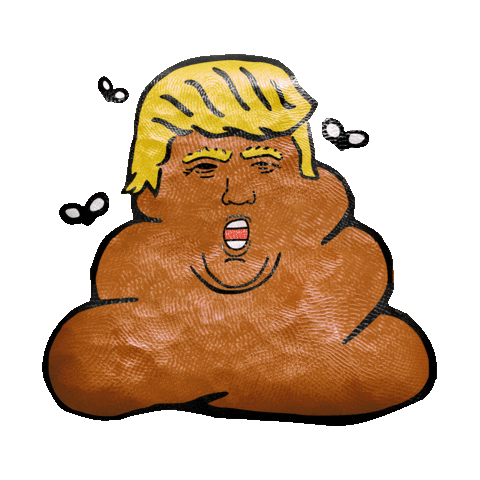 impeach donald trump Sticker by Trent Shy Claymations