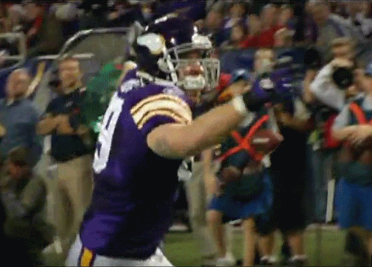 Jared Allen Dance GIF by Minnesota Vikings