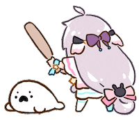 Angry Seal Sticker