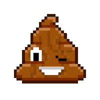 Art Shitting Sticker by Poopies.io