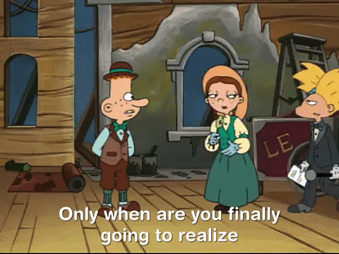 hey arnold nicksplat GIF
