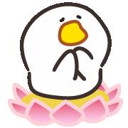 Peace Chick Sticker