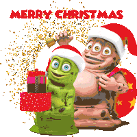 santa year Sticker