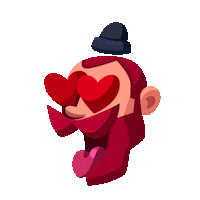 Люблю In Love Sticker by Om Nom