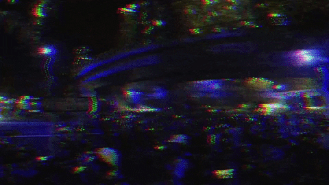 Glitching Old School GIF