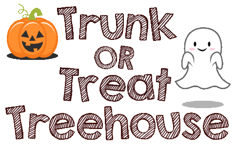 Babysitting Trick Or Treat Sticker by Anna and Jack's Treehouse