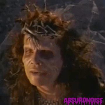 night of the demons horror movies GIF by absurdnoise