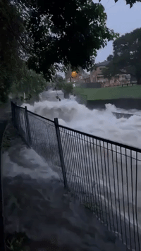 Sydney Creek Overflows as Deluge Brings Deadly Flooding to New South Wales