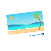 Summer Travel Sticker by Copa Airlines
