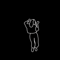 Black And White Dancing GIF by littlekingdoms