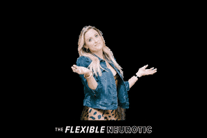 theflexibleneurotic mom huh podcast idk GIF