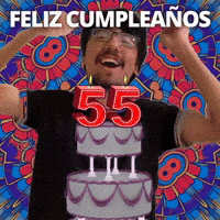 ¡Feliz 55.º cumpleaños!