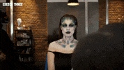 Glow Up Make-Up GIF by BBC Three