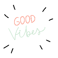 good vibes love Sticker by anchetulil