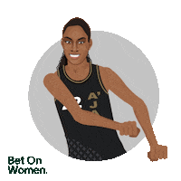 Womens Basketball Happy Dance Sticker by SportsManias