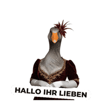 Restaurant Hallo Sticker by GansFein