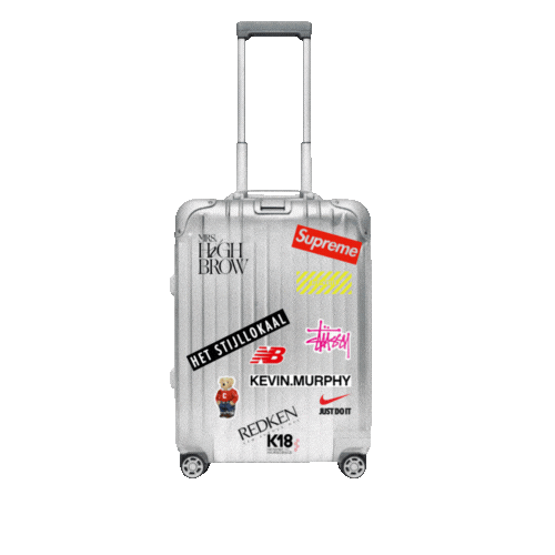 hetstijllokaal giphyupload travel nike supreme Sticker