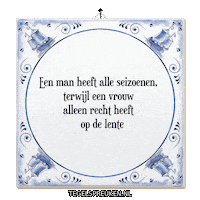 Winter Nl Sticker by Tegelspreuken.nl