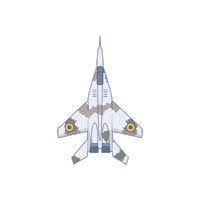 Mig 29 Plane Sticker