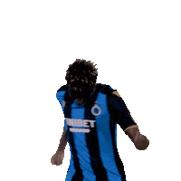 No Sweat Celebrating Sticker by Club Brugge